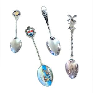 Collectible Souvenir Spoons Set